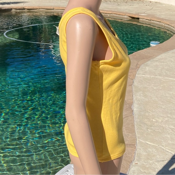 EYE Yellow Women's Tank Top New - Picture 6 of 10